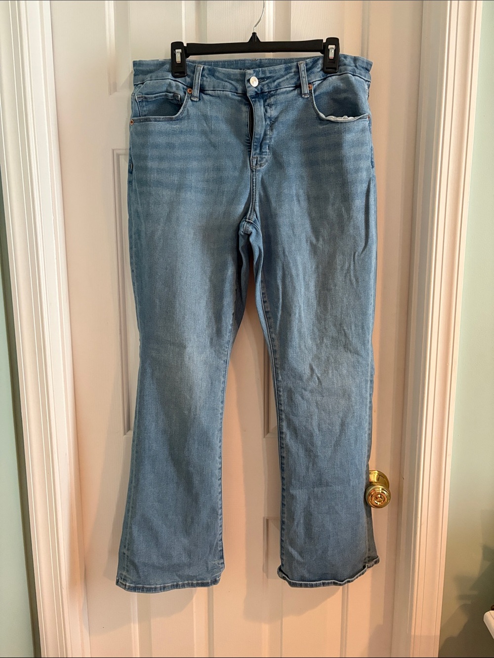 American Eagle Outfitters Light Blue Flare Jeans